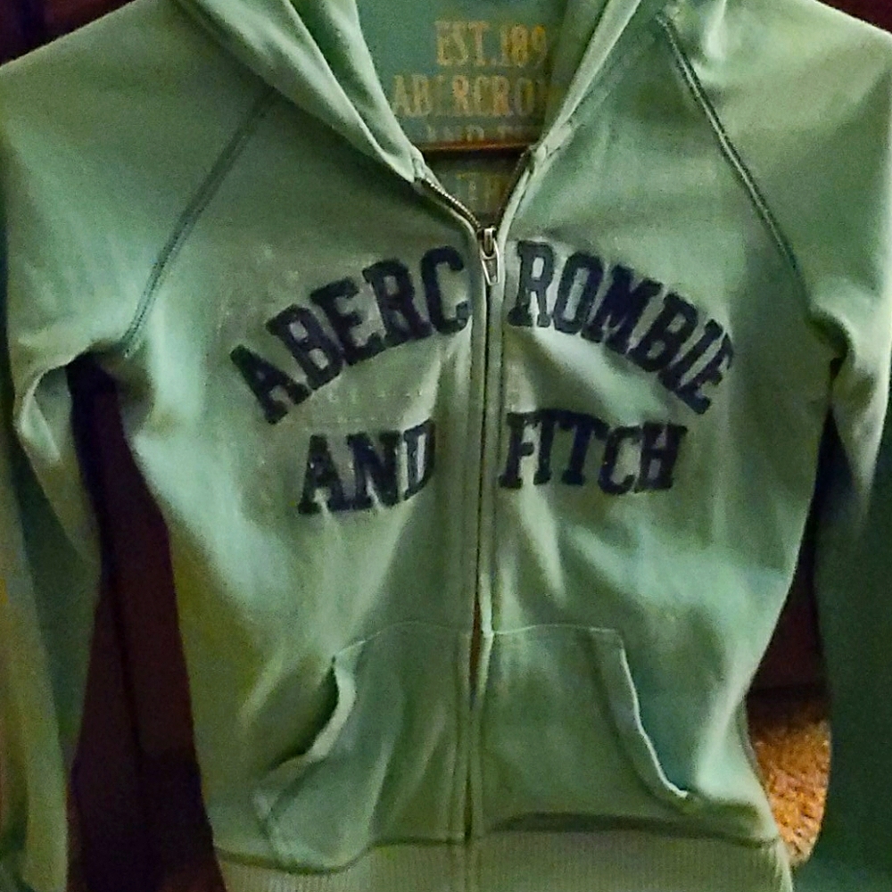 Authentic Abercrombie and fitch zipper up